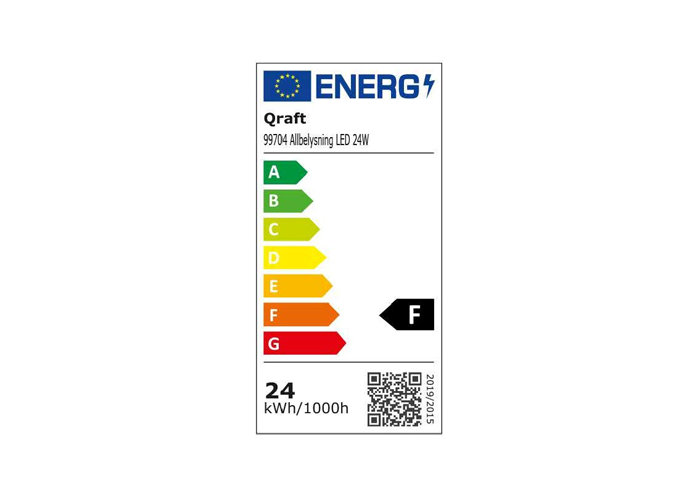 Allbelysning LED 24W 613 mm